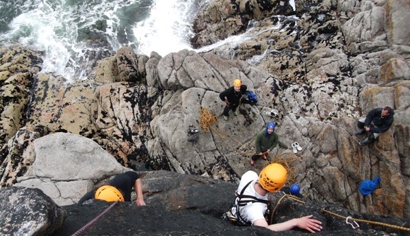 Rock Climbing Gola Island - Iain Miller